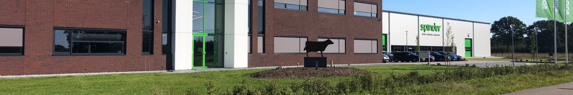 The Spinder cow at its new place in Drachten