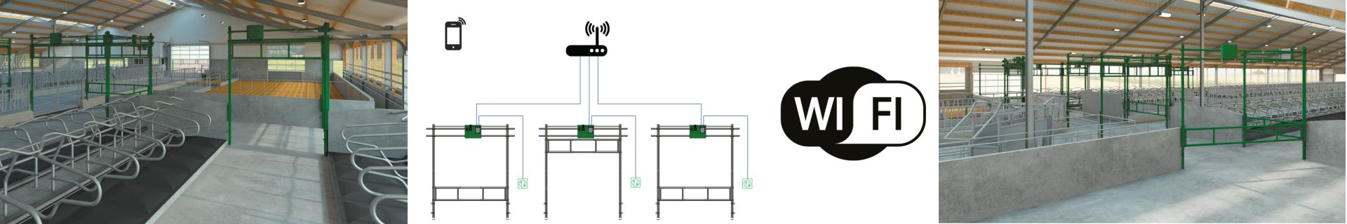 autolift gates for eay cow traffics