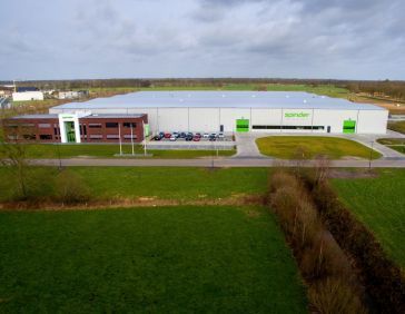 Gebouw Spinder Dairy Housing Concepts in Drachten