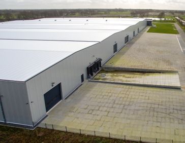 Gebouw Spinder Dairy Housing Concepts in Drachten