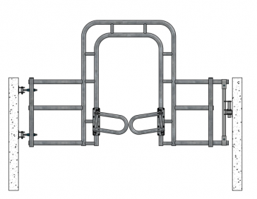 Pasture gate single